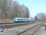 223 072 mit ALX84115 nach M�nchen in Marktredwitz.