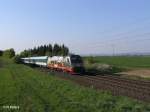 183 001 mit ALX84117 Schwandorf – M�nchen bei Altegolsheim.