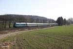 223 069 mit dem ALX84102 M�nchen - Hof bei Lengenfeld.