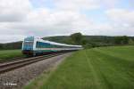 223 063 mit ALX84111 Hof - M�nchen bei Oberteich.