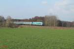 223 067 mit dem ALX84121 Hof - M�nchen bei Oberteich.