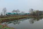 223 068 mit dem ALX84109 Hof -M�nchen s�dlich von Wiesau.