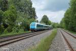 223 066 mit dem ALX84115 Hof - M�nchen bei Sch�nfeld.