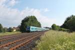 223 067 mit dem ALX84109 Hof - M�nchen bei Sch�nfeld.