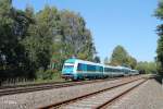 223 066 mit ALX84115 Hof - M�nchen bei Sch�nfeld.