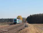 223 063 mit ALX84106 M�nchen nach Hof bei Oberteich.