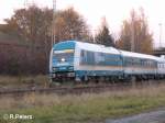 223 068 verl�sst Wiesau/Oberpfalz mit ein Test-Alex in Richtung Regensburg.