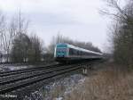 223 071 zieht bei Sch�nfeld ALX37972 nach Hof am 25.03.09  