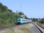 223 063 f�hrt mit den ALX37979 nach M�nchen in Wiesau/Oberpfalz ein.
