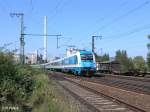 183 003 verl�sst Regensburg mit den R/ALX 354 nach M�nchen.