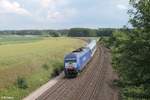 223 015 zieht den ALX84115 M�nchen - Hof bei Oberteich.