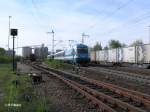 183 004 verl�sst Regensburg mit dem ALX87017 nach M�nchen.