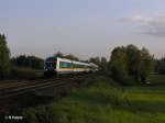 223 067 mit dem versp�teten ALX87014 nach Hof bei Sch�nfeld.