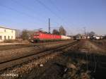 143 257-8 und 603 m�ssen eine ICE �berholung in Seubersdorf abwarten.