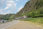410 als RB10 25019 Neuwied - Wiesbaden kurz hinter der Loreley.