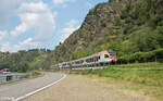 410 als RB10 25019 Neuwied - Wiesbaden kurz hinter der Loreley.