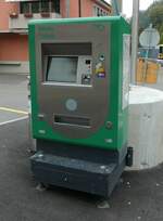 (228'966) - TNW-Billetautomat am 12. Oktober 2021 in Waldenburg, Station