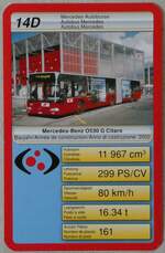 Thun/776078/235552---quartett-spielkarte-mit-vb-biel (235'552) - Quartett-Spielkarte mit VB Biel Nr. 152 am 9. Mai 2022 in Thun