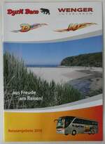 Thun/802815/245313---dysliwenger-reiseangebote-2010-am-23 (245'313) - Dysli/Wenger-Reiseangebote 2010 am 23. Januar 2023 (Vorderseite)