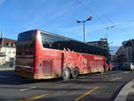 (187'224) - Aus England: Edwards, Llantwit Fardre - YJ11 AOC - Van Hool am 23. Dezember 2017 beim Bahnhof Vevey