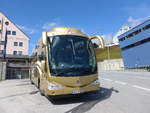 (197'655) - Aus England: Bakers Dolphin, Bristol - HD08 GLD - Scania/Irizar in St.