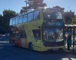 YX20 OEH, a 2020 AD E400, pictured at Ripon Bus Station, North Yorkshire, UK on Sunday 15th October 2023.  Operated by, and new to, East Yorkshire as fleet number 929.