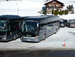 (232'858) - Aus Frankreich: Doux Voyages, Blamont - ET 712 VK - Setra am 13. Februar 2022 in Grindelwald, Grund