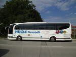 Hgle Rossach, Grossheirath - Mercedes Benz Travego am 22.