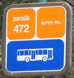 diverse-8/864194/267223---andorra-haltestellenschild---pal-super (267'223) - Andorra-Haltestellenschild - Pal, Super Pal - am 18. September 2024