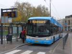 (157'021) - Breng, Ijsselmuiden - Nr. 5247/12-BBX-3 - Hess/Hess Gelenktrolleybus am 20. November 2014 in Arnhem, Willemsplein