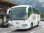 (153'567) - Aus Italien: ??? - DN-542 VS - Scania/Irizar am 3. August 2014 beim Bahnhof Grindelwald Grund
