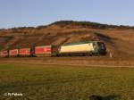 E412 016 zieht bei Th�ngersheim ein ARCESE. 16.02.08