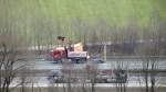 Baustelle auf der Inntalautobahn A12.(28.3.2013)