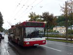 (197'484) - OBUS Salzburg - Nr. 250/S 257 EX - Grf&Stift Gelenktrolleybus (ex Nr. 9770) am 14. September 2018 in Salzburg, Mozartsteg
