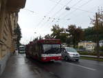 stadtbus-salzburg/631406/197489---obus-salzburg---nr (197'489) - OBUS Salzburg - Nr. 241/S 800 EP - Grf&Stift Gelenktrolleybus (ex Nr. 9661) am 14. September 2018 in Salzburg, Mozartsteg