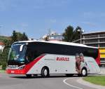 Setra 515 HD von Blaguss aus sterreich am 8.5.2015 in Krems unterwegs.