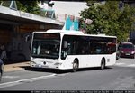 Ein MERCEDES O 530 CITARO FL (ÖBB-Postbus) unterwegs im Stadtverkehr Zell am See