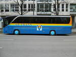 Aus Polen: AR-TRANS - Setra S 415 HD am 18. Februar 2014 in Mnchen (Aufnahme: Martin Beyer)