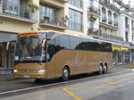 (170'175) - Aus Polen: Tour Trans Voyage - WU 94'905 - Mercedes am 18. April 2016 in Montreux, Escaliers de la Gare