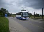 Neoplan Tourliner aus Deutschland in Rostock.