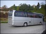 Neoplan Tourliner von Kcher-Reisen aus Deutschland im Stadthafen Sassnitz.