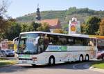 SETRA 300er Serie vom Reisecenter MULTERER aus Deutschland im September 2013 in Krems gesehen.