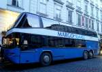 Neoplan Skyliner in der Wiener Innenstadt am 24.Dez.2013 gesehen.