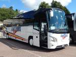 VDL Futura von Eurobus aus der Schweiz im Stadthafen Sassnitz.