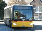 (246'149) - PostAuto Zentralschweiz - Nr. 510/NW 1049/PID 10'566 - Mercedes (ex Nr. 68; ex AAGU Altdorf Nr. 68) am 16. Februar 2023 beim Bahnhof Stans