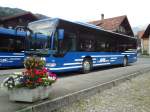 (146'154) - AFA Adelboden - Nr. 58/BE 611'224 - Mercedes am 28. Juli 2013 beim Bahnhof Lenk