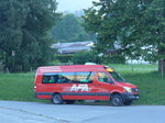 AFA Adelboden/518814/174299---afa-adelboden---nr (174'299) - AFA Adelboden - Nr. 53/BE 210'631 - Mercedes am 27. August 2016 beim Bahnhof Lenk