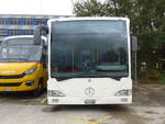 (199'015) - Interbus, Yverdon - Nr. 68/VD 570'809 - Mercedes (ex AFA Adelboden Nr. 93; ex AFA Adelboden Nr. 5) am 28. Oktober 2018 in Yverdon, Postgarage (Einsatz PostAuto)