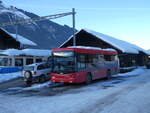 (231'541) - AFA Adelboden - Nr. 59/BE 645'415 - Scania/Hess am 20. Dezember 2021 beim Bahnhof Lenk