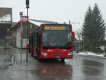 (245'083) - AFA Adelboden - Nr. 54/BE 611'056 - Mercedes am 15. Januar 2023 beim Bahnhof Lenk